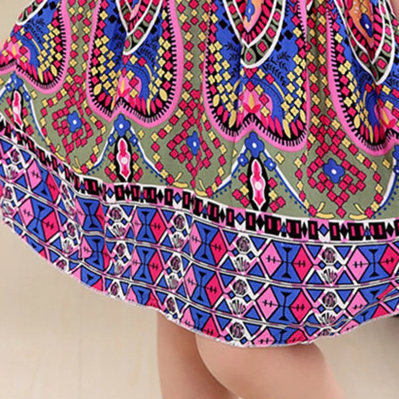 Новое поступление летние богемные платья для девочек модное милое платье без