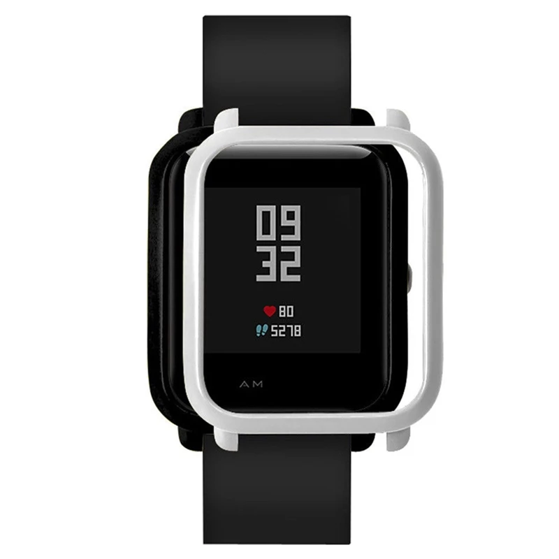 Чехлы для часов рамка для Amazfit Bip Молодежный защитный чехол умных часов чехол тонкий цветной каркас чехол защитная оболочка для Xiaomi Huami