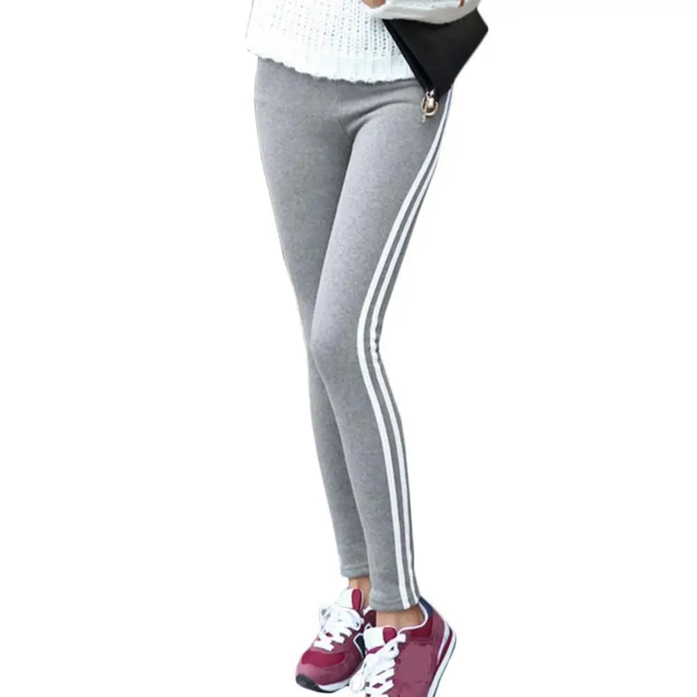 2017 Для женщин леди Activewear черные леггинсы сезон: весна–лето светло-серые брюки