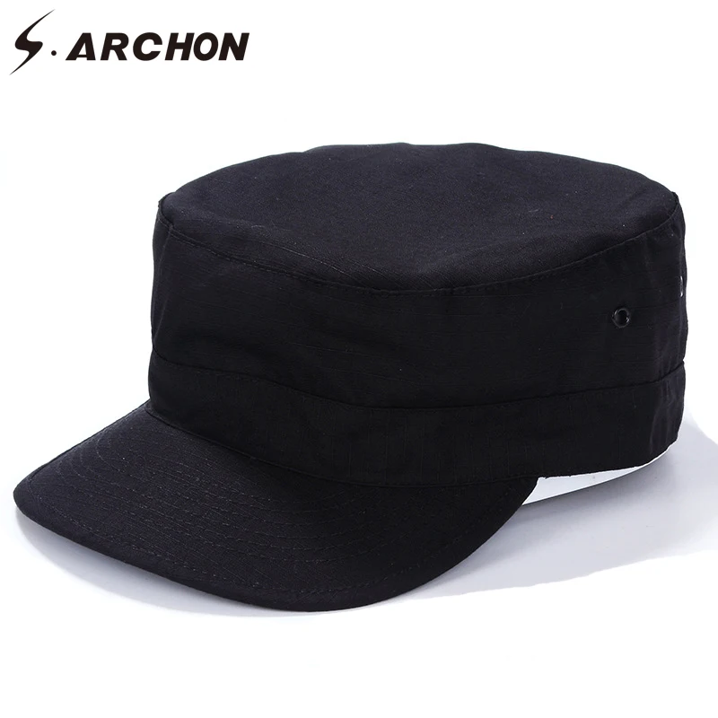 S. ARCHON армии США камуфляж Военные Шляпы матроса для мужчин солдат Снайпер боевые тактические шапки унисекс Пейнтбол страйкбол камуфляж шапки