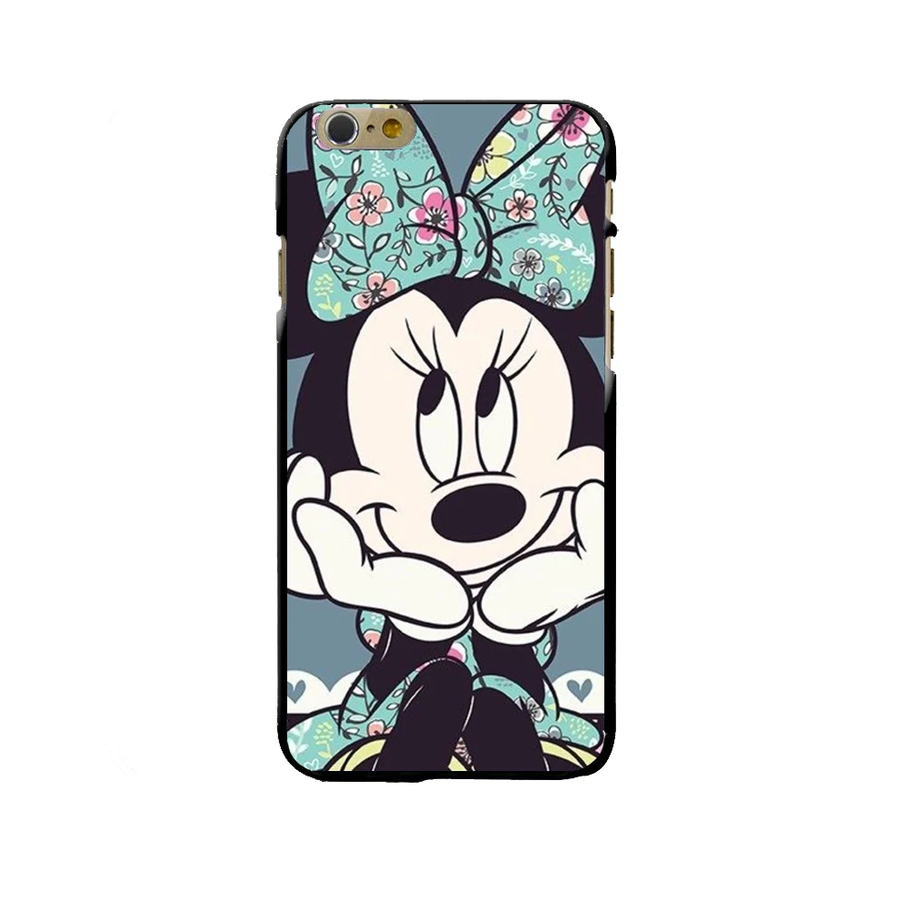 Minnie Mickey Mouse For iPhone X 5 5S SE 6 6S 7 8 Plus Case Fashion Cartoon Couple Lovers Funny Phone Soft TPU Cover Coque |
