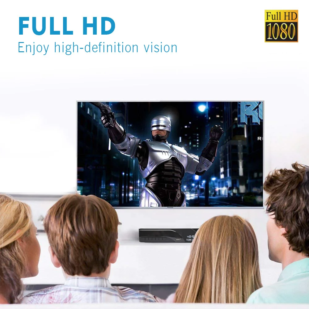 Vmade DVB T2 цифровой наземный приемник Поддержка H.265/HEVC dobly AC3 youtube dvb t2 8943 ТВ тюнер