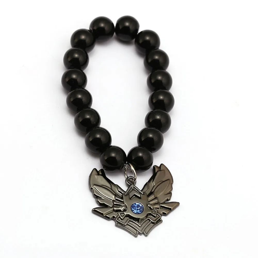 

Game LOL Pendants Bead Bracelet Charm League of Legen Bangle Glass Metal Accessory For Men Women Gift Jewelry Pulseira