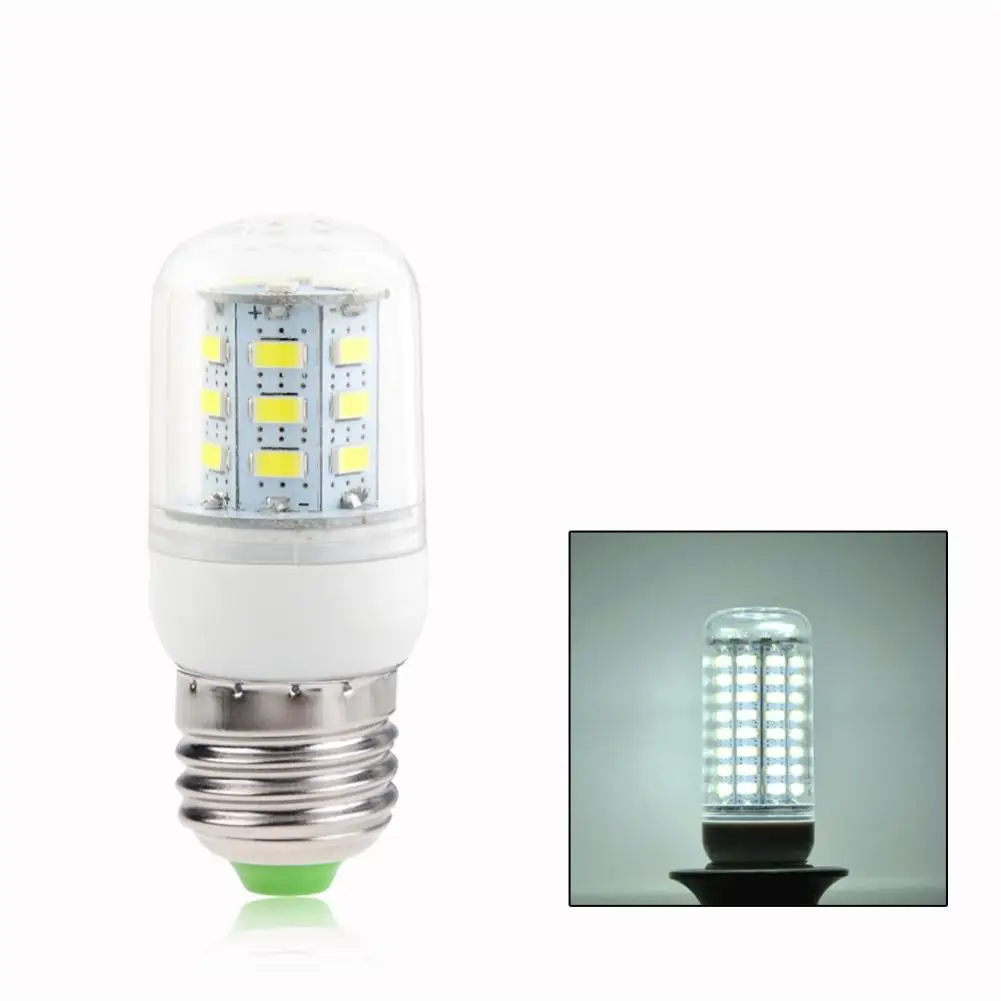 E27 cold white Высокое качество, 220 В, 7 Вт, 9 Вт, 12 Вт, 15 Вт, 20 Вт, 25 Вт, 5730 SMD светодиодный светильник-кукуруза, лампа, теплый белый, холодный белый свет, лампа E27, E14, база для домашнего декора - Испускаемый цвет: E27 cold white