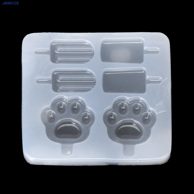 

Silicone UV Resin Jewelry Mold Popsicle Ice cream Cat Claws Mold Jewelry Making Jewelry Tools Craft Christmas