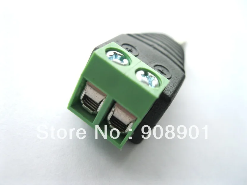 2 pcs/lot 2.1 мм * 5 постоянный ток вилочная часть джек коннектор оптовик|connector rg6|connector