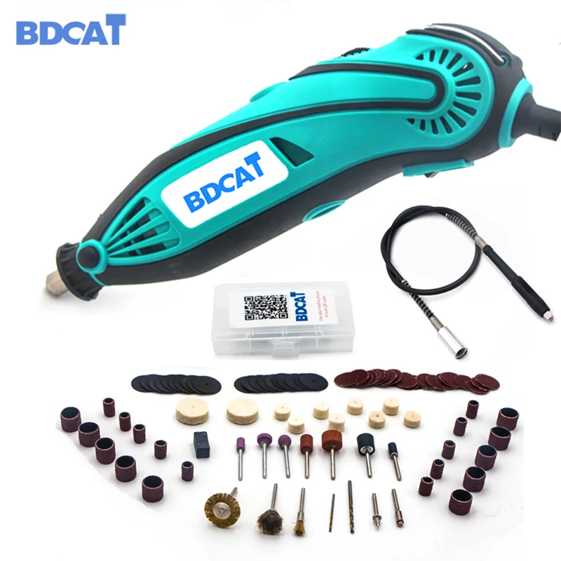 BDCAT электрическая дрель Dremel шлифовальная машина гравировальная Мини роторный