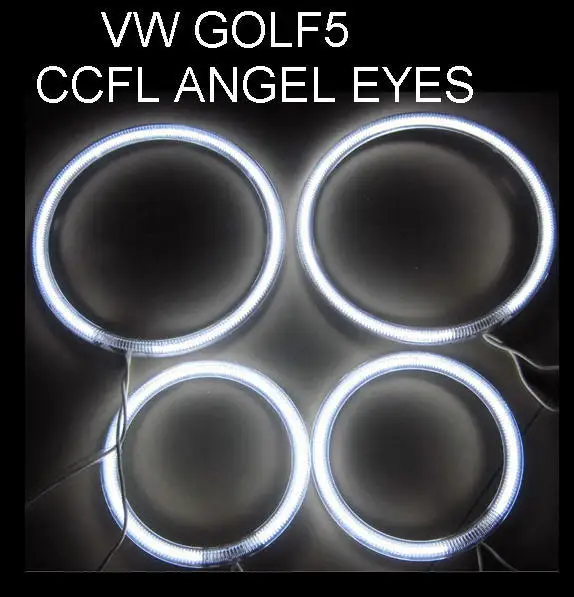 Высококачественное кольцо с ангельскими глазами CCFL комплект ореолом для VW Volkswagen
