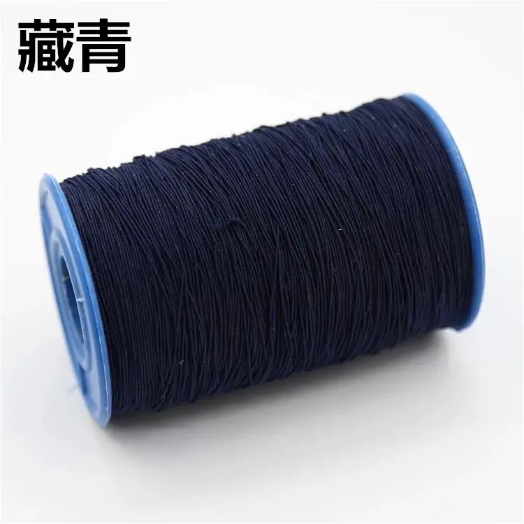 Tibetan Blue 0,5 мм эластичные цветные резинки около 500 метров/рулон - Цвет: Tibetan Blue