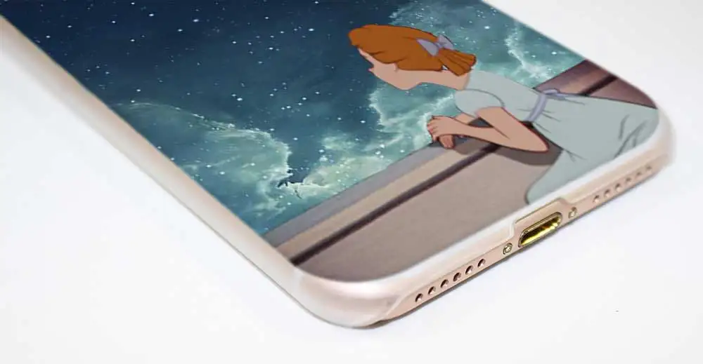 PlusPeter Pan Wendy Tinkerbell модный прозрачный чехол для iPhone XI R XS Max XR X 4S 5s SE 6 6s 7 8 Plus