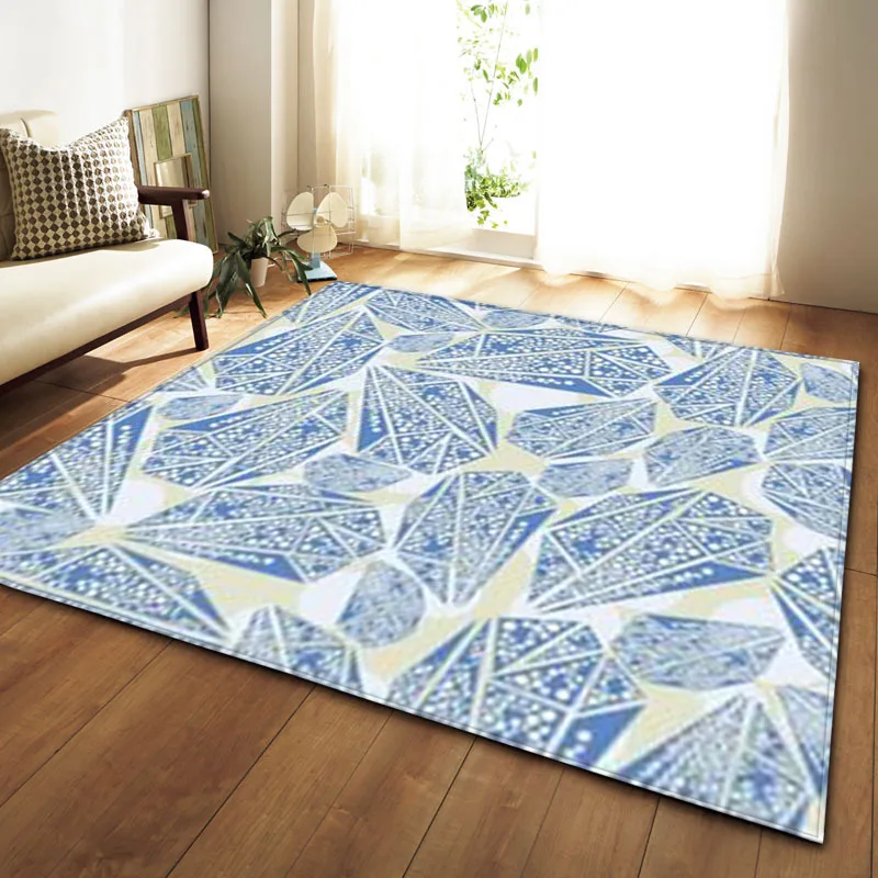 Модные мягкие фланелевые коврики для детской комнаты противоскользящий большой