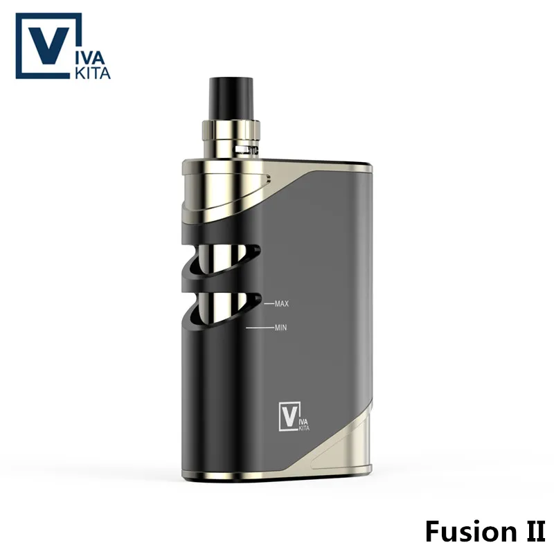 Набор электронных сигарет Fusion 2 vape с 2100mah Vape встроенный аккумулятор 0 мл атомайзер