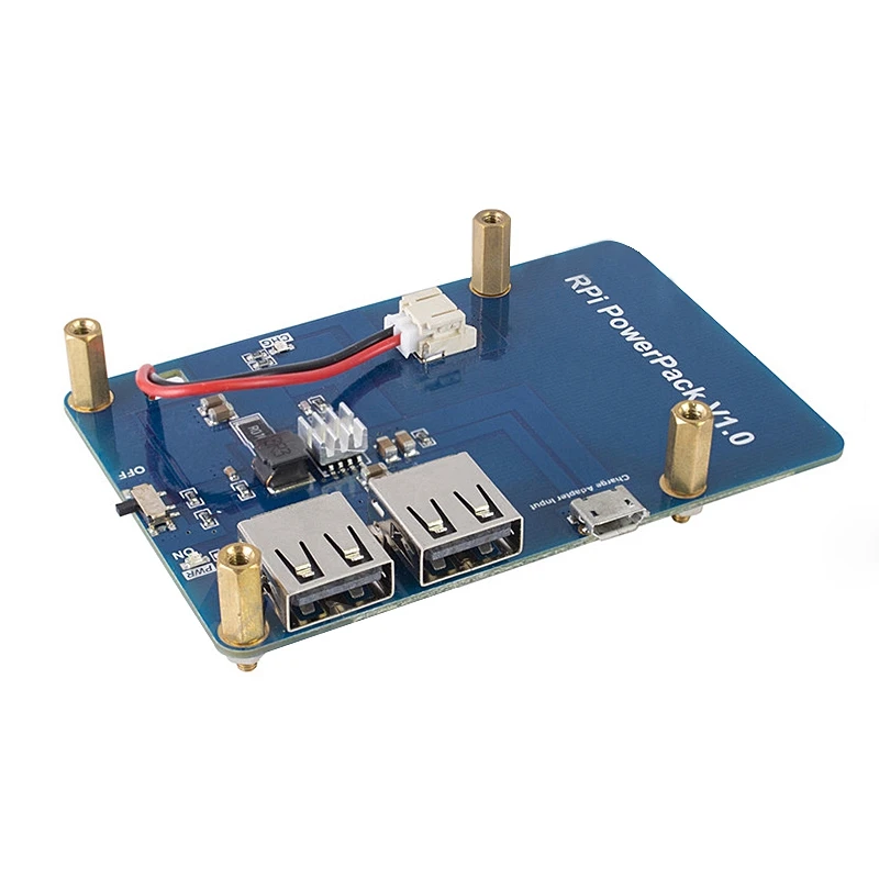 Плата расширения литиевого аккумулятора с переключателем для Raspberry Pi 3 2 Модель B 1