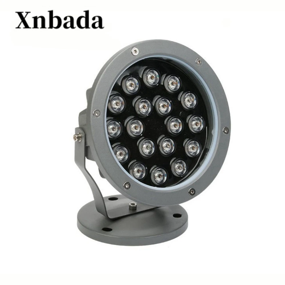 9W 18W LED водонепроницаемый круглый супер яркий COB проекционный свет Открытый Газон