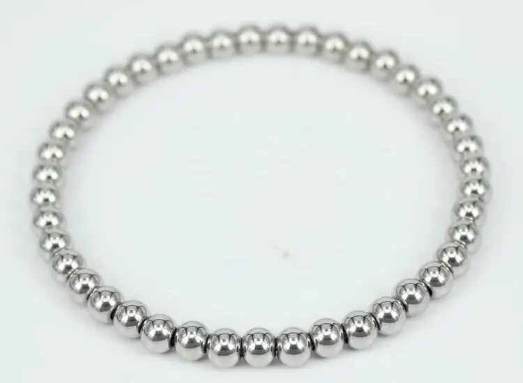 Женские браслеты из нержавеющей стали 316L с бусинами | Украшения и аксессуары