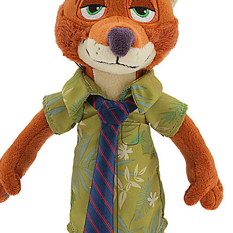 1 шт. Zootopia плюшевые игрушки кукла 16-30 см кролик Джуди Хоппс и лиса Ник Вайлд плюшевые мягкие животные игрушки для детей детские подарки