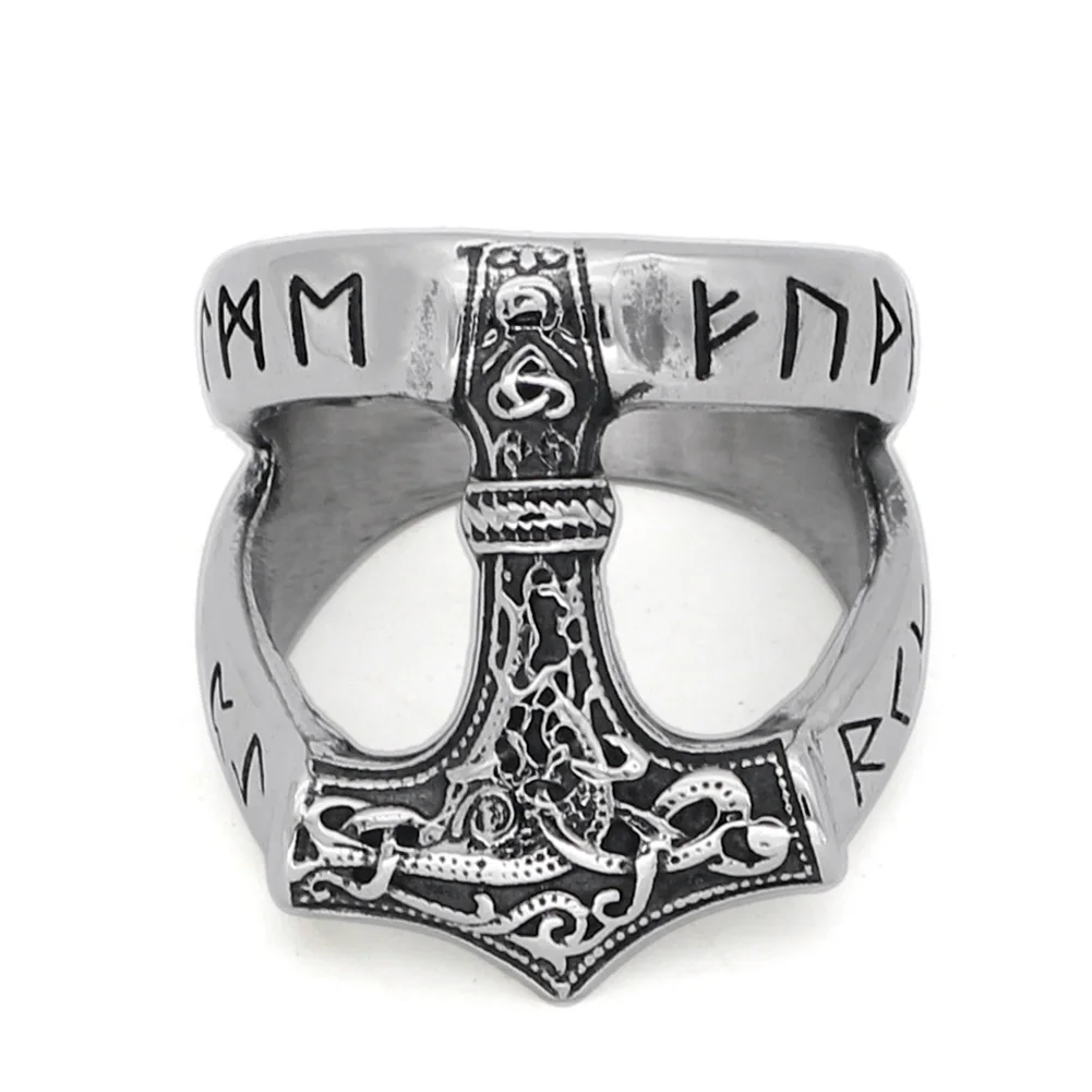 Скандинавский Викинг 316L Молот Тора из нержавеющей стали Mjolnir Скандинавское