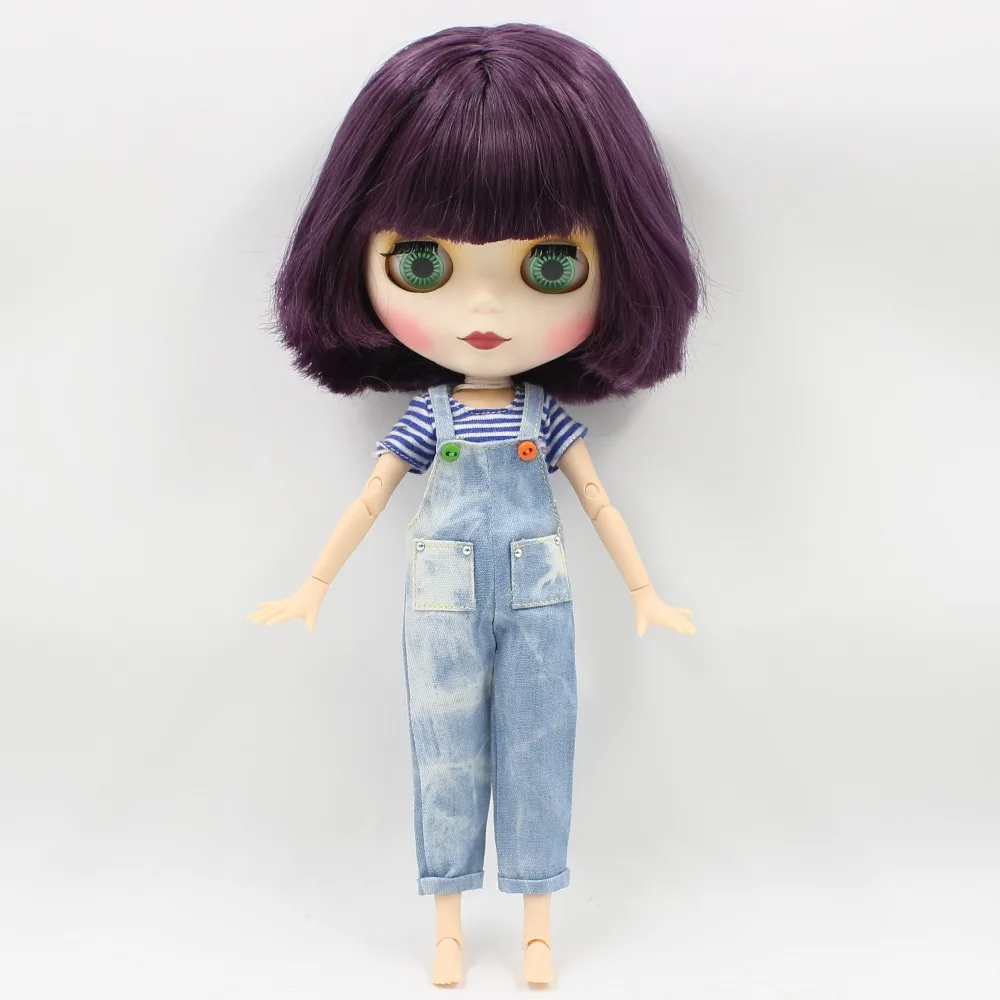 Ледяной DBS Blyth кукольные 1/6 bjd шарнирное тело матовая лицевая сторона белая кожа