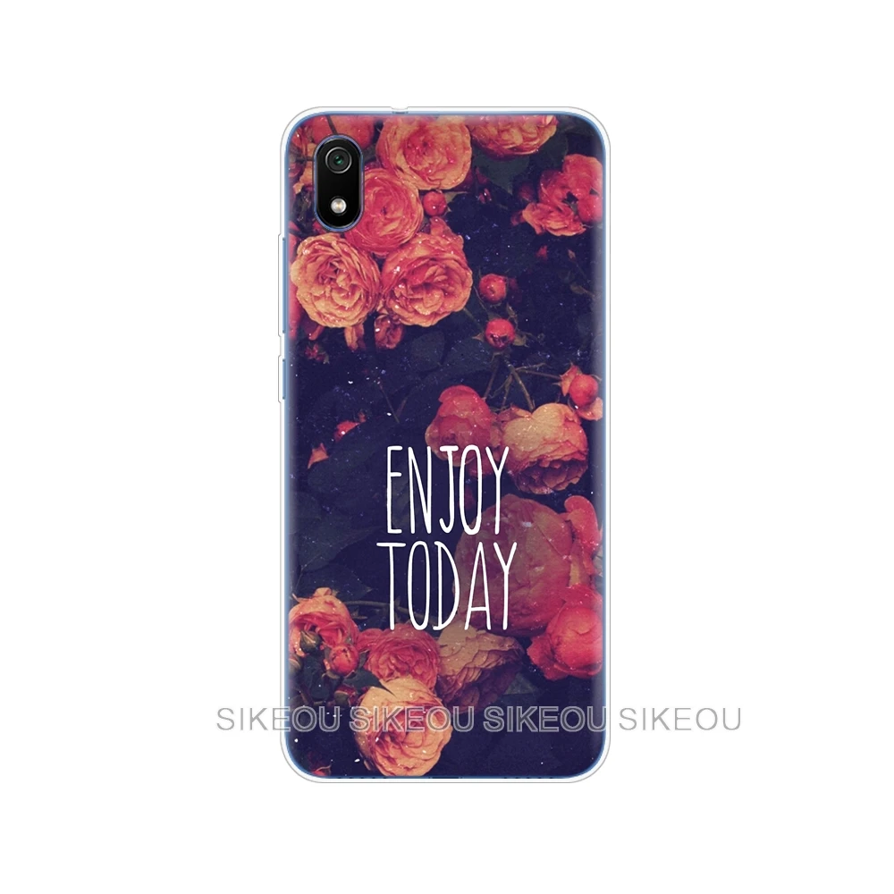 Силиконовый чехол для xiaomi redmi 7a, чехол s, полная защита, мягкая задняя крышка из ТПУ для redmi 7 a, бампер hongmi 7a, чехол для телефона - Color: 34626