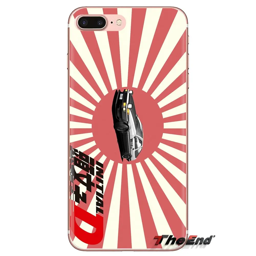 Оригинальный D AE86 Trueno Janpan для Samsung Galaxy S3 S4 S5 Mini S6 S7 Edge S8 S9 S10 Plus Note 3 4 5 8 9 прозрачный