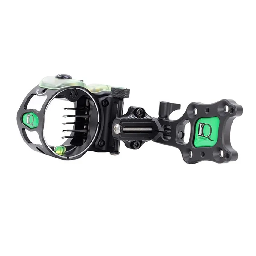 IQ Bowsight 5 контактов микро Регулируемый прицел для стрельбы из лука с технологией