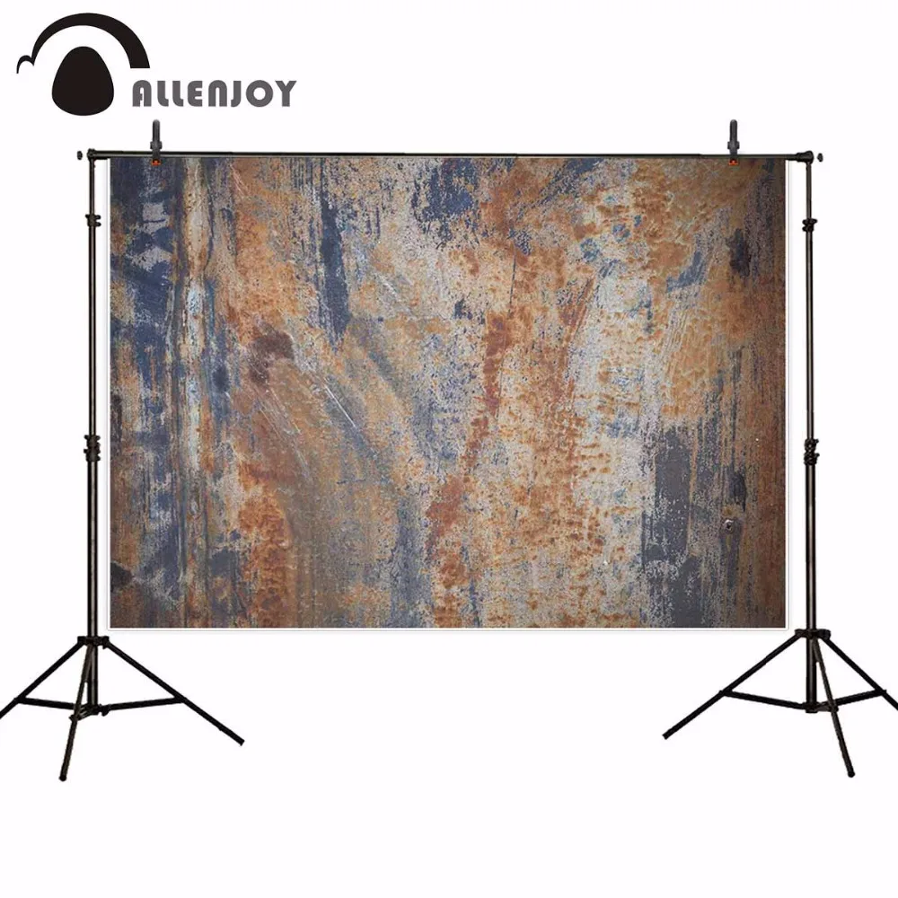 

Allenjoy фон для фотосъемки ржавый оцинкованный железный текстура винтажный фон фотобудка для фотосессии реквизит для фотосессии