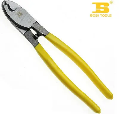 

Bosi Tool 150mm 6-Inch Cable Cutter with Yellow Plastic Handle