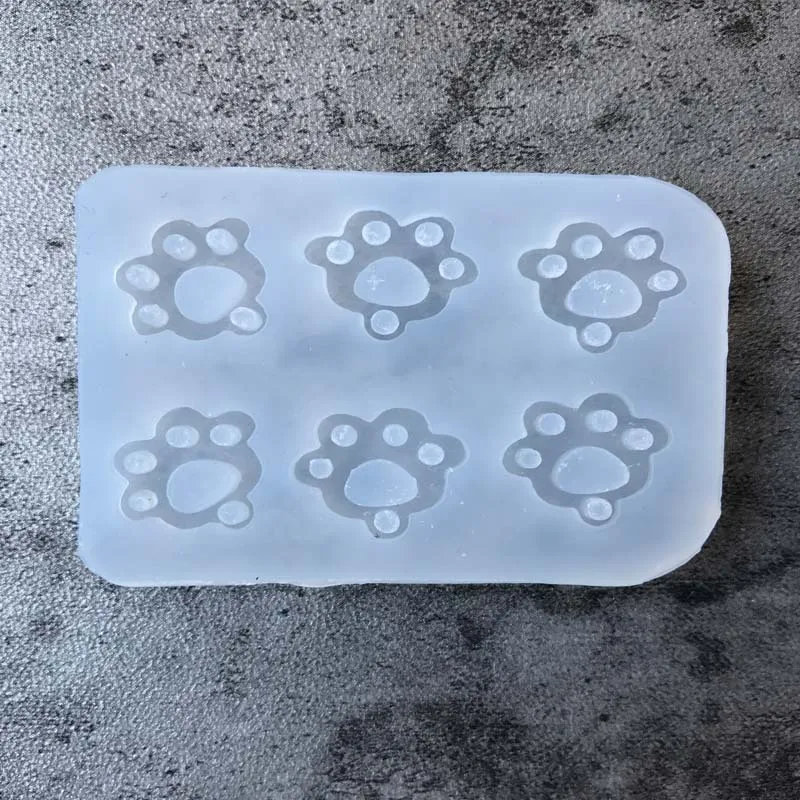 1 шт. силиконовая форма для мыла в форме маленькой кошачьей лапы украшение торта