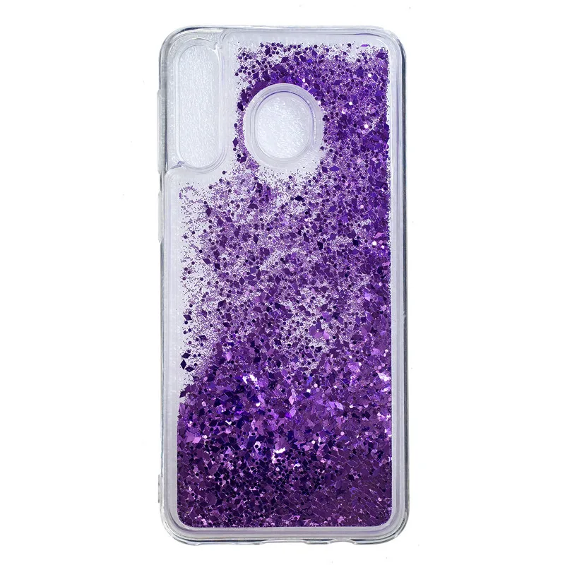 FLYKYLIN Блестящий с жидкостью чехол для Samsung Galaxy M30 M20 M10 A10 A20 A30 A40 A50 A70 A520 A9 A7 2018 Мягкий