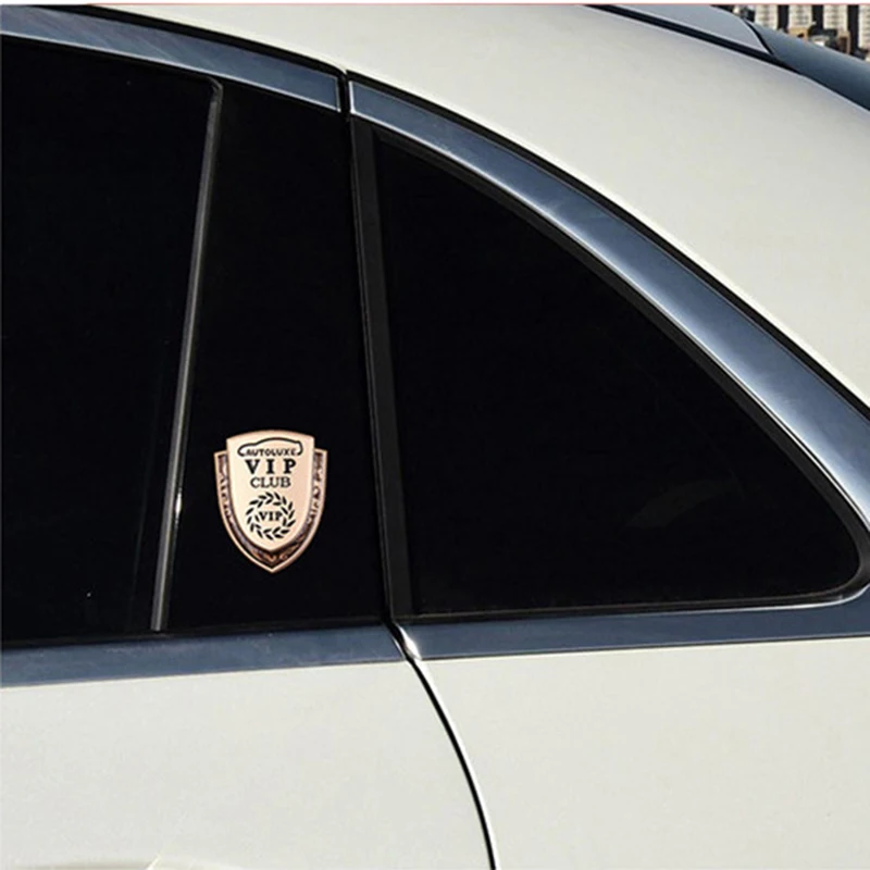 Золотой VIP пшеничный щит эмблема Autoluxe значок владельца клуба для BMW Benz Audi Land Rover