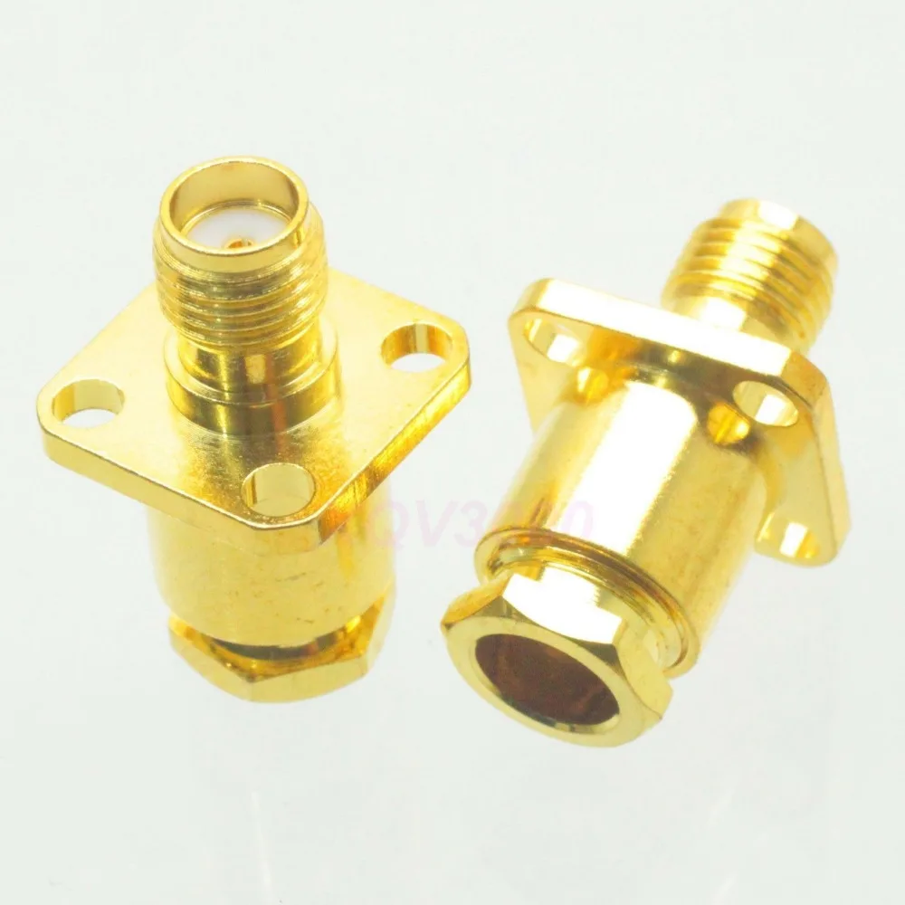 1pce разъем SMA гнездо контактный фланец зажим для RG58 RG142 LMR195 RG400|clamp connector|clamps forclamping