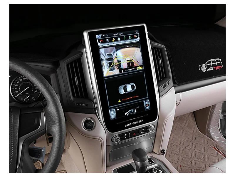 LiisLee Автомобильный мультимедийный DVD gps аудио Радио стерео для Toyota Land Cruiser 200 J200 LC200 Roraima стиль навигация NAVI