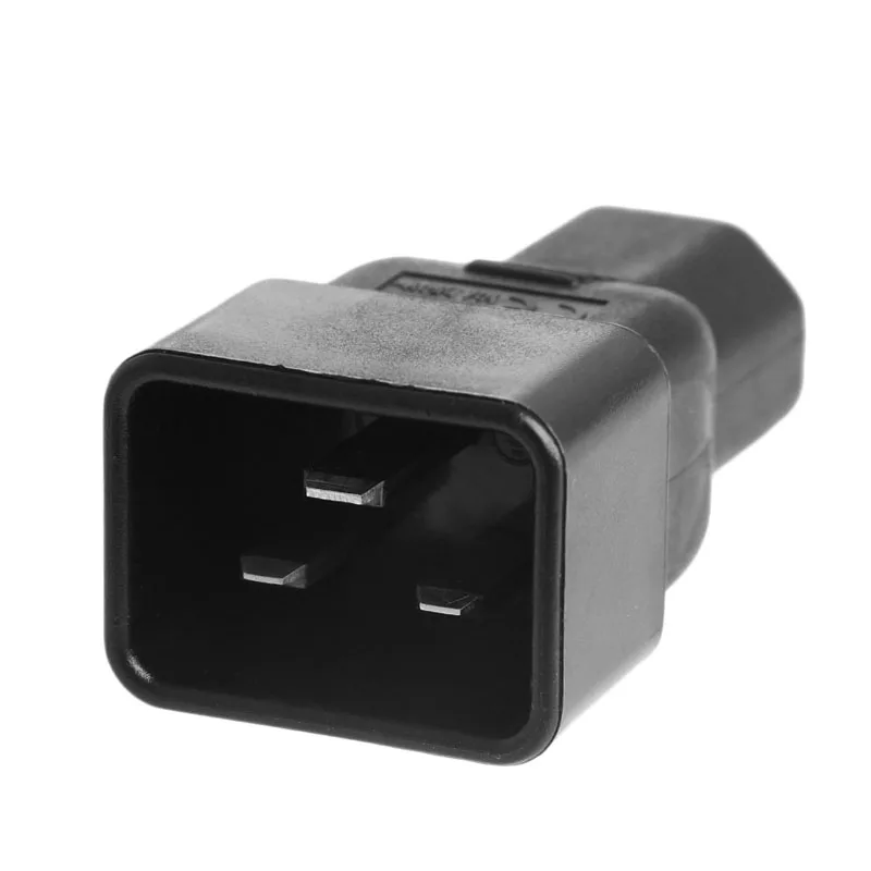 Штепсельная Вилка OOTDTY IEC 320 3 Pin C13 Female To C20 переходник для источника питания переменного тока новинка
