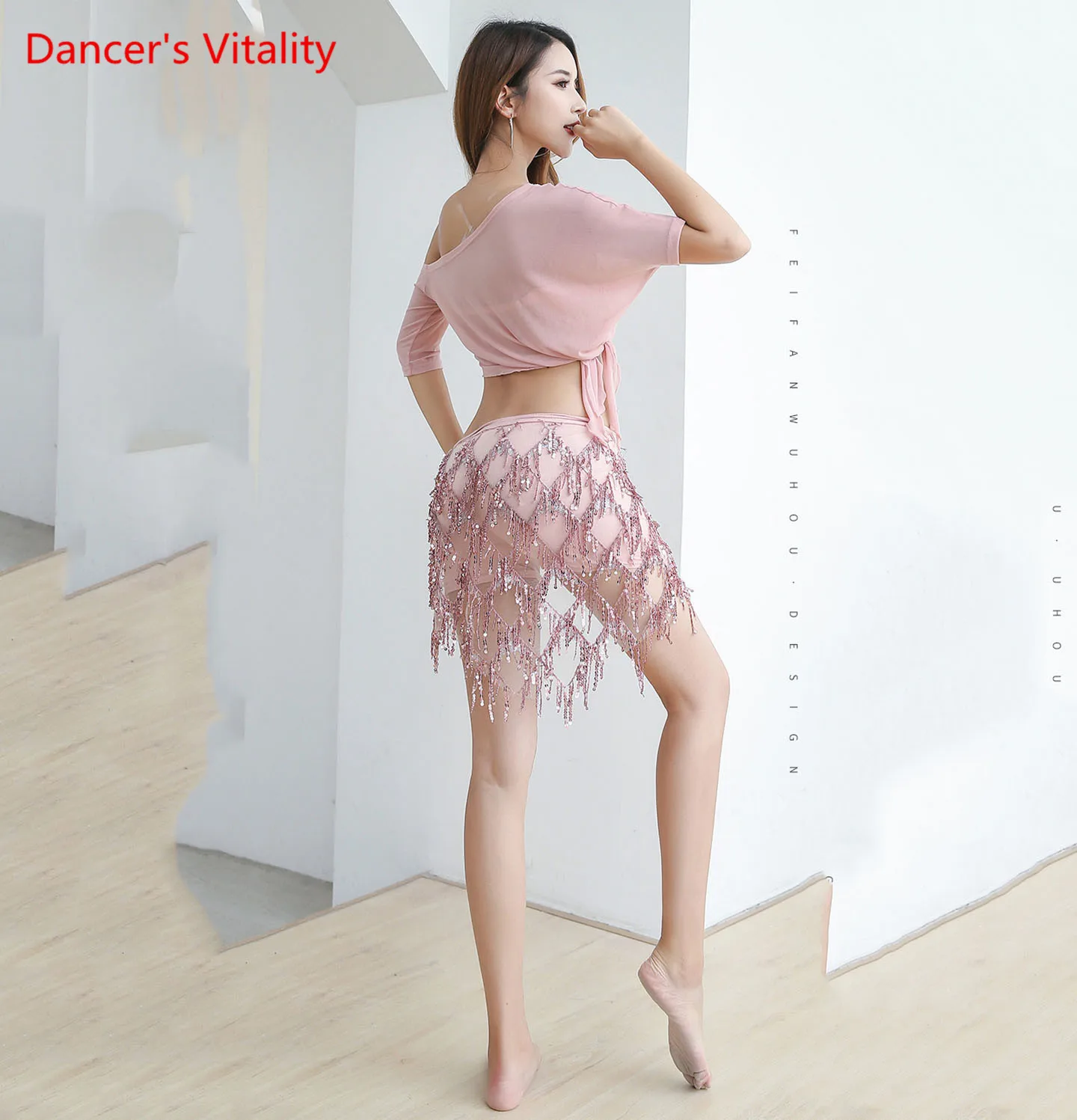 Женский костюм для танца живота с блестками начинающих лето 2019 | Тематическая