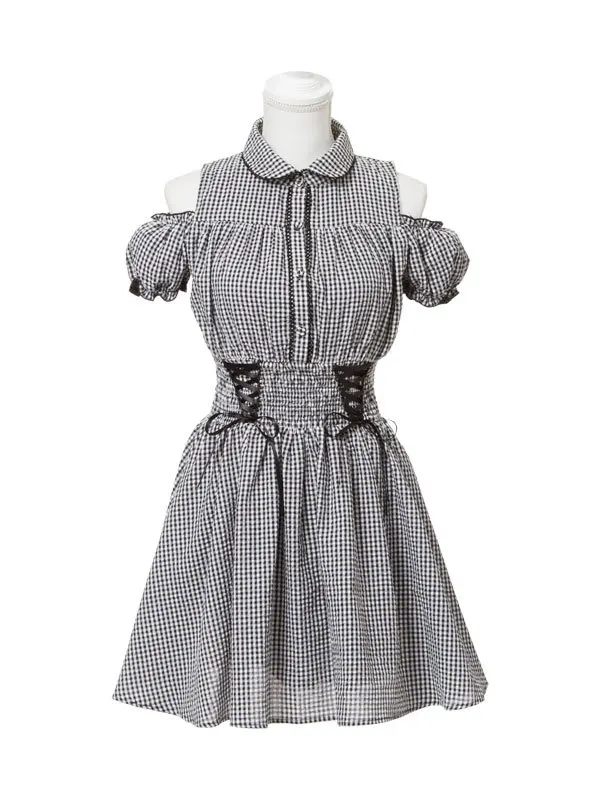 Высококачественное летнее женское японское Брендовое платье с коротким рукавом