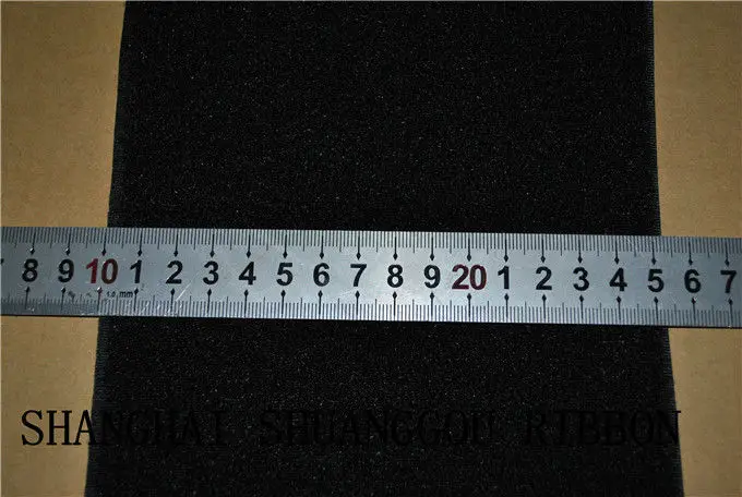

6" width x 1meter Sticky Ribbon Self Adhensive Hook&Loop Fastener Black