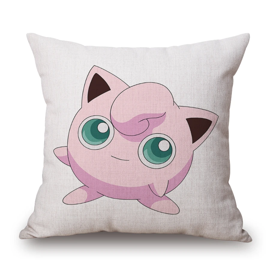 Декоративная наволочка для дивана Pikachu Pokemon домашний декор Винтажный чехол из