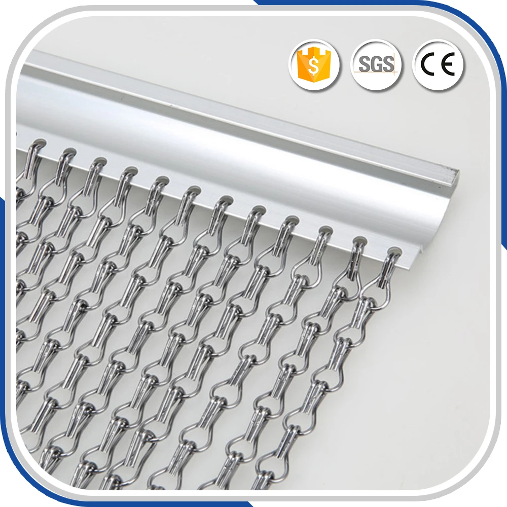 Подвесные Алюминиевые полосы на цепочке для дверных занавесок/оконных штор|fly