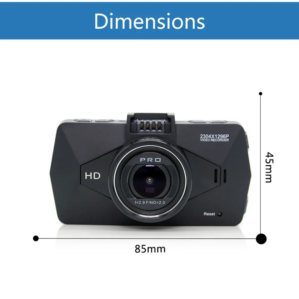Junsun A99 Автомобильный видеорегистратор Камера Ambarella A7 с GPS Logger регистраторы Full HD 1080