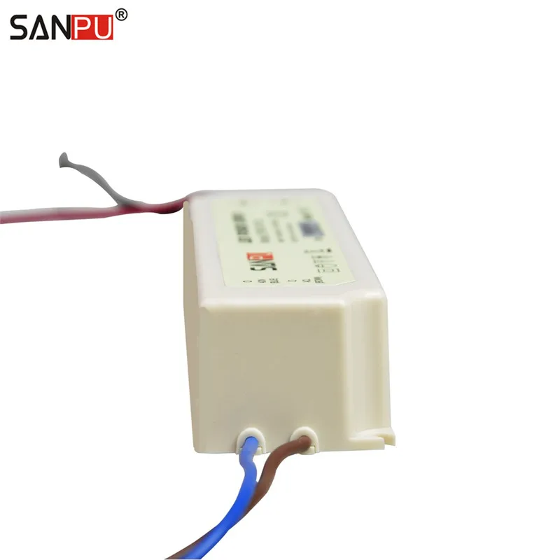 SANPU 24V 2A 60W источник питания IP67 водонепроницаемый пластиковый корпус светодиодный