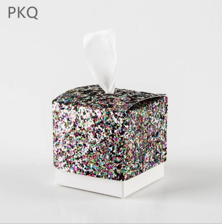 Подарочные коробки для конфет 50 шт./лот детского душа свадебного мероприятия