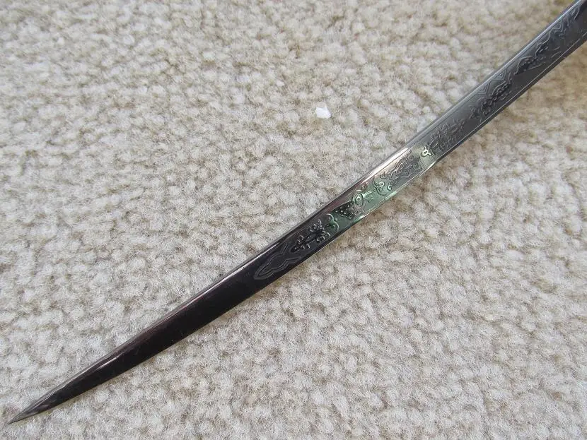 S0056 миниатюрный военный официальный церемониальный меч для открывания писем с