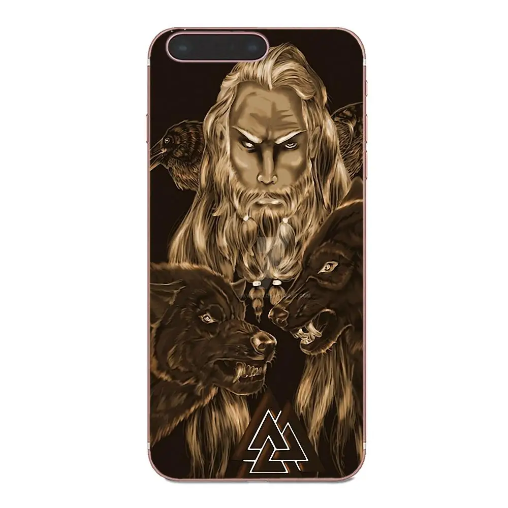 Стильный чехол для мобильного телефона Xiaomi Redmi Note 2 3 3S 4 4A 4X 5 5A 6 6A Pro Plus Viking Warrior Norse