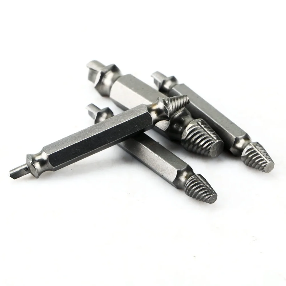 Плотничный двухсторонний экстрактор поврежденных винтов легкий набор для