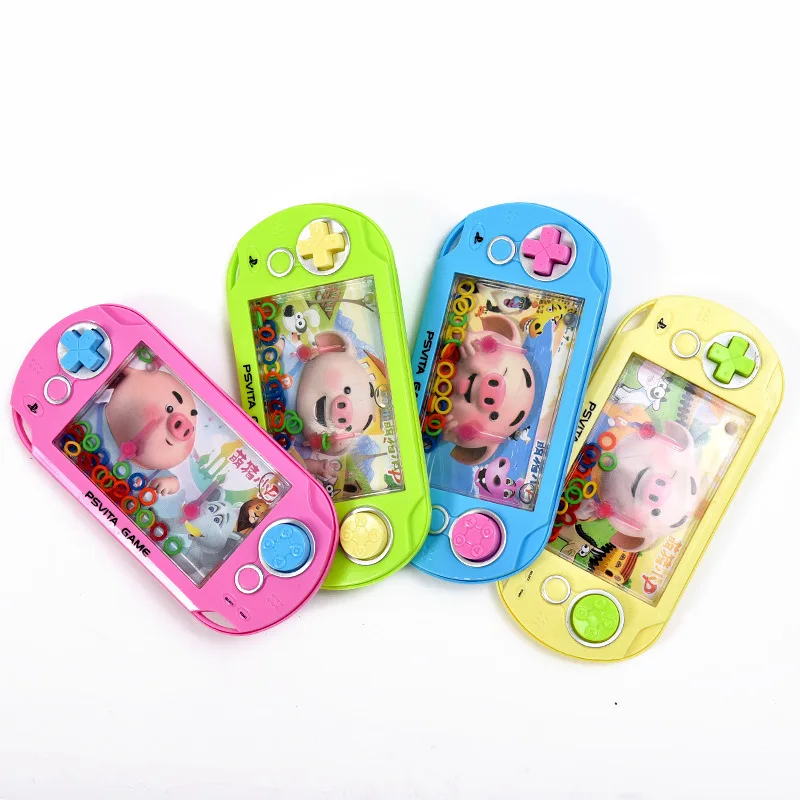 ASSOT Squishy Water Ring Toss Squeeze Toy Child Handheld Game Machine Parent-Child Interactive Antistress Game Toys For Children