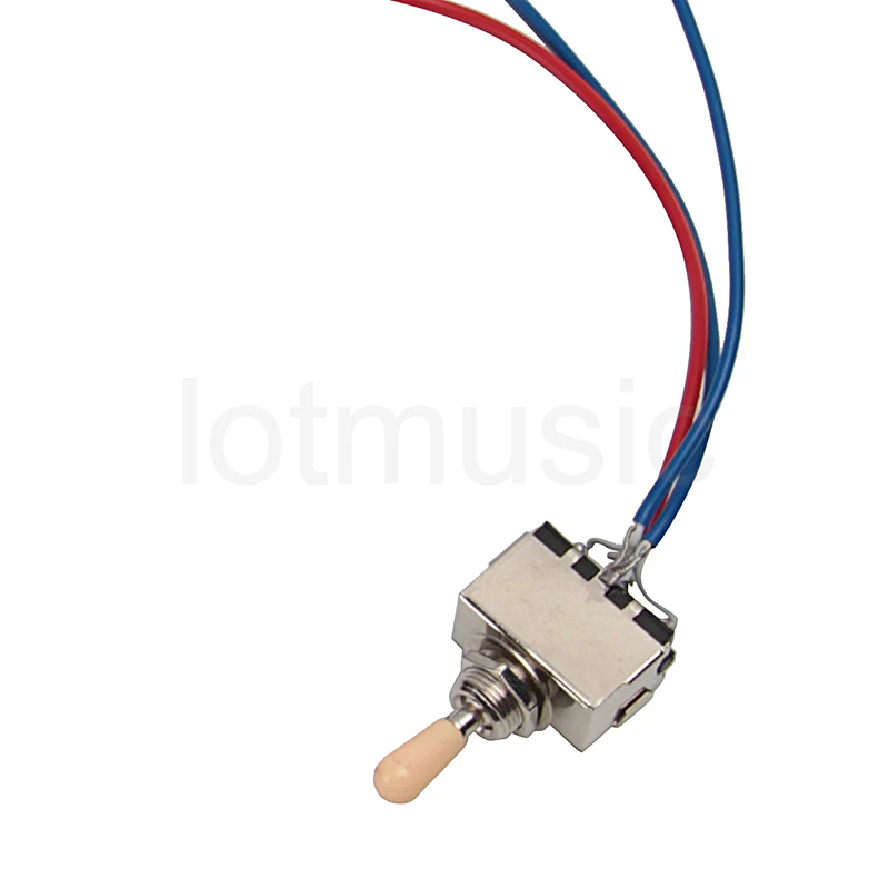 Комплект жгут проводов для электрогитары 2V2T Pot Jack 3 ходовой переключатель гитары