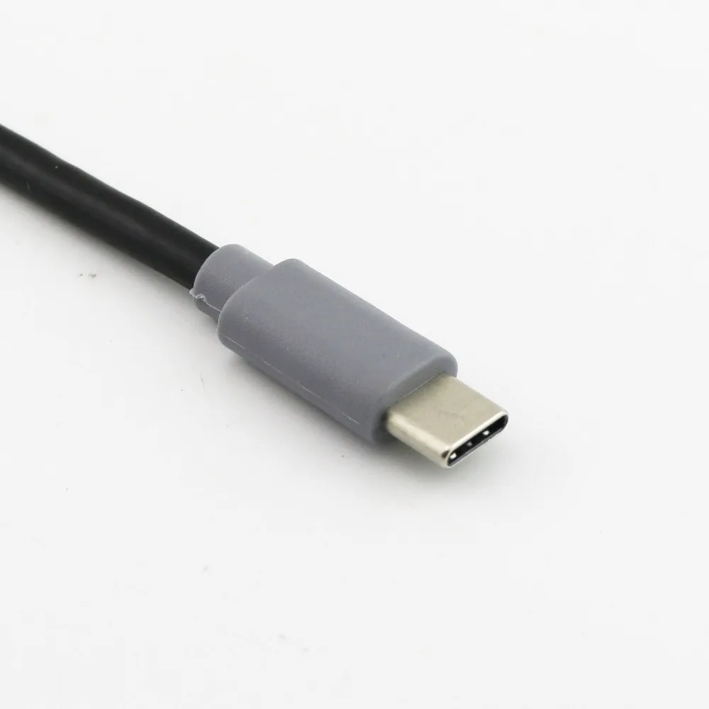 10 шт. USB Type C 3 1 Male To Converter OTG Adapter Lead Data черный кабель 25 см/1 м|Компьютерные кабели и