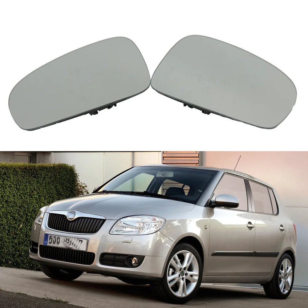 Автомобильное Зеркало с подогревом для Skoda Fabia MK2 2007 2008 2009 2010 2011 2012 2013 2014|Комнатные