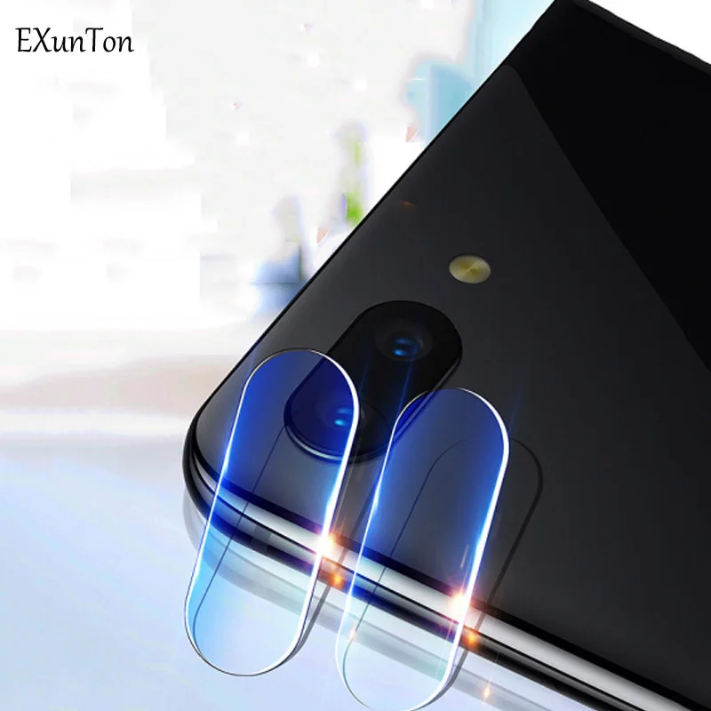 EXUNTON 2PCS OPPO F9 Pro F9Pro Camera Lens Film Protective Tempered Glass For R17 R17Pro Screen Protector | Мобильные телефоны и