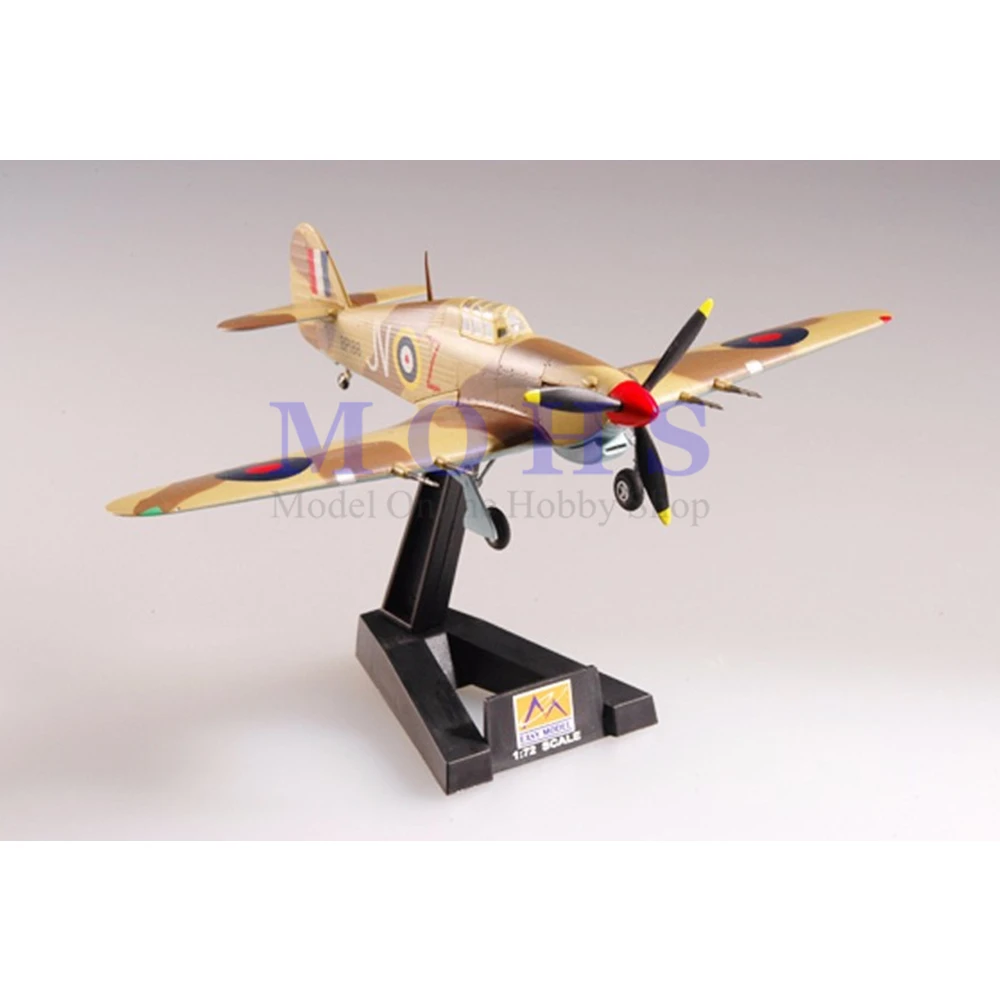 Модель easy model 37269 1/72 собранная модель весы с ураганом готовая самолёты Warbird HURRICANE